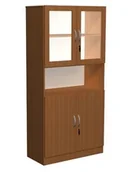 Meble do szkół i przedszkoli - Szafa szkolna z witryną Kujawiak 5 - miniaturka - grafika 1