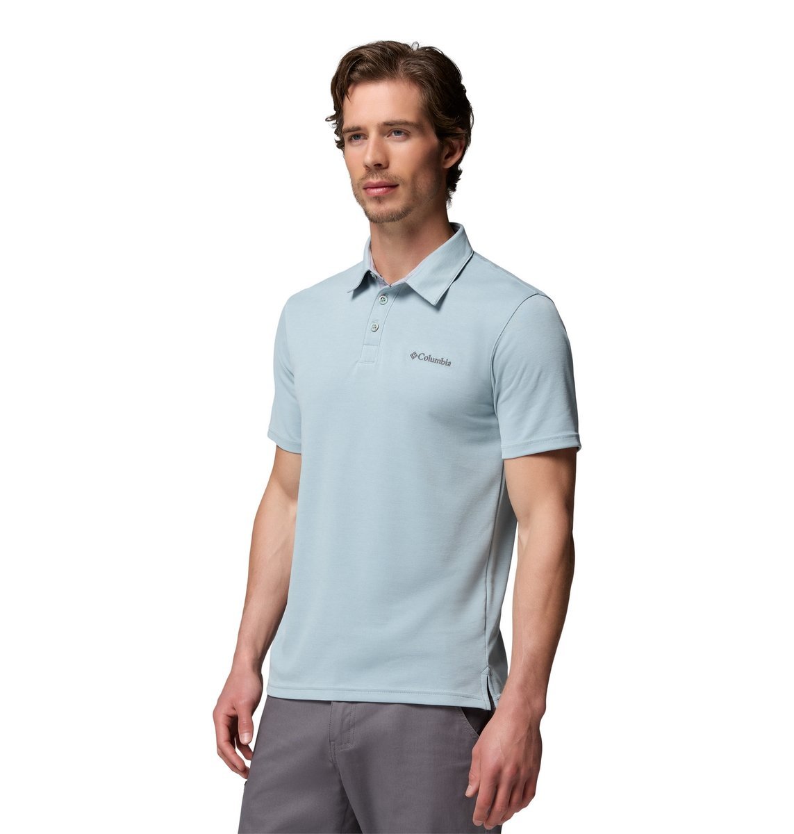 Koszulka polo męska Columbia NELSON POINT niebieska 1772721461 r XL (54)