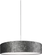 Lampy sufitowe - Nowodvorski LAMPA wisząca CROCO 8948 okrągła OPRAWA minimalistyczny ZWIS abażurowy grafitowa 8948 - miniaturka - grafika 1