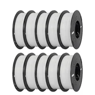 Filamenty i akcesoria do drukarek 3D - filament do drukarek 3D, szybkie drukowanie, nietoksyczny, 10 kg biały - miniaturka - grafika 1