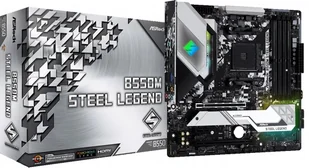 Płyta główna Asrock B550M STEEL LEGEND - Serwery - miniaturka - grafika 2