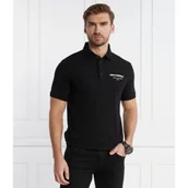 Koszule męskie - Karl Lagerfeld Polo | Regular Fit - miniaturka - grafika 1