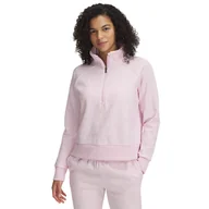 Bluzy damskie - Damska Bluza UNDER ARMOUR UA RIVAL FLEECE HZ 1379492-647 – Różowy - miniaturka - grafika 1