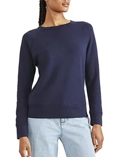 Dockers Damska bluza Crewneck Dkrs Navy Blazer spodnie, granatowy blezer, M - Bluzy damskie - miniaturka - grafika 1