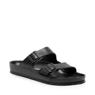 Klapki i japonki damskie - Birkenstock Klapki Arizona 0129421 Black - miniaturka - grafika 1