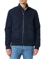 Kurtki męskie - MUSTANG Męska kurtka Daniel PD Bomber, Navy Blazer 5324, L - miniaturka - grafika 1