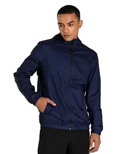 PUMA Męska kurtka wiatrówka Essentials Solid, płaszcz dwurzędowy, M - Kurtki męskie - miniaturka - grafika 1