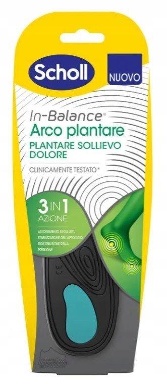 Wkładki Scholl S (37-39,5), 3 W 1, In-Balance