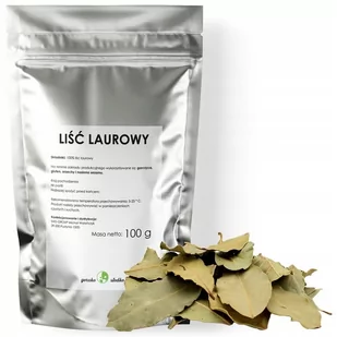 liść laurowy 100g - Zdrowa żywność - miniaturka - grafika 1