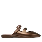 Klapki i japonki damskie - Klapki Melissa Melissa Anastasia Ad 36122 Brązowy - miniaturka - grafika 1