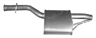 Tłumiki - TŁUMIK ŚRODKOWY IZAWIT 07 069A 1244900615 MERCEDES W124 - miniaturka - grafika 1