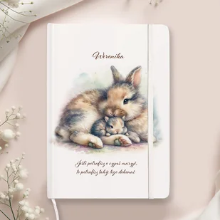 NOTATNIK z imieniem dziecka Zając - Notesy i bloczki - miniaturka - grafika 1