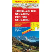Marco Polo Tyrol Południowy Wenecja Euganejska mapa 1:300 000 Marco Polo - Atlasy i mapy - miniaturka - grafika 1