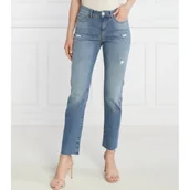 Spodnie damskie - Marc Cain Jeansy | Slim Fit | low waist - miniaturka - grafika 1