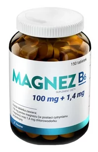 Hauster Magnez B6, 150 tabletek - Witaminy i minerały - miniaturka - grafika 1