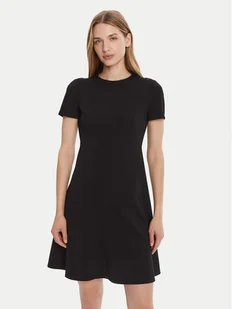 Calvin Klein Sukienka koktajlowa LV044C064G Czarny Slim Fit - Sukienki - miniaturka - grafika 1