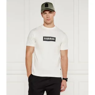 Napapijri T-shirt | Regular Fit - Koszulki męskie - miniaturka - grafika 1