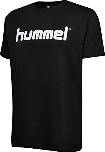 Hummel Bawełniana Koszulka Męska Czarna