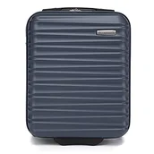 Walizki - WITTCHEN Solidna twarda walizka na kółkach walizka podróżna firmy Niebieski wózek ABS z twardą skorupą 2 koła - miniaturka - grafika 1