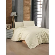 Pościel - Jasnożółta bawełniana pościel dwuosobowa 200x200 cm – Mijolnir - miniaturka - grafika 1