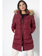 Kurtki damskie - Northwood Płaszcz zimowy "Paula" w kolorze bordowym - miniaturka - grafika 1