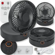 Wentylatory - Heckermann WSK302 Czarny - miniaturka - grafika 1