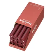 Świece - Bolsius Świece stołowe Shine, 16 szt., 27 cm, aksamitna czerwień Sfeerpunt - miniaturka - grafika 1