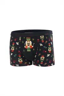 Bokserki Drum 007/64 Navy Blue - Majtki męskie - miniaturka - grafika 1