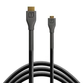 Akcesoria fotograficzne - Kabel HDMI Micro - HDMI 2.0 TETHER TOOLS Pro 3m Czarny - miniaturka - grafika 1