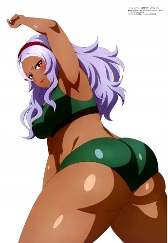 Plakat Elf-san wa yaserarenai ELFY_007 A2 (custom)