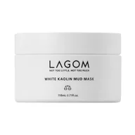 Maseczki do twarzy - LAGOM WHITE KAOLIN Oczyszczająca maska z białą glinką do skóry mieszanej i tłustej 110ml - miniaturka - grafika 1