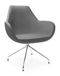 Fotel biurowy, krzesło biurowe Fotel biurowy, konferencyjny Fan 10H Chrom - Fotele i krzesła biurowe - miniaturka - grafika 1