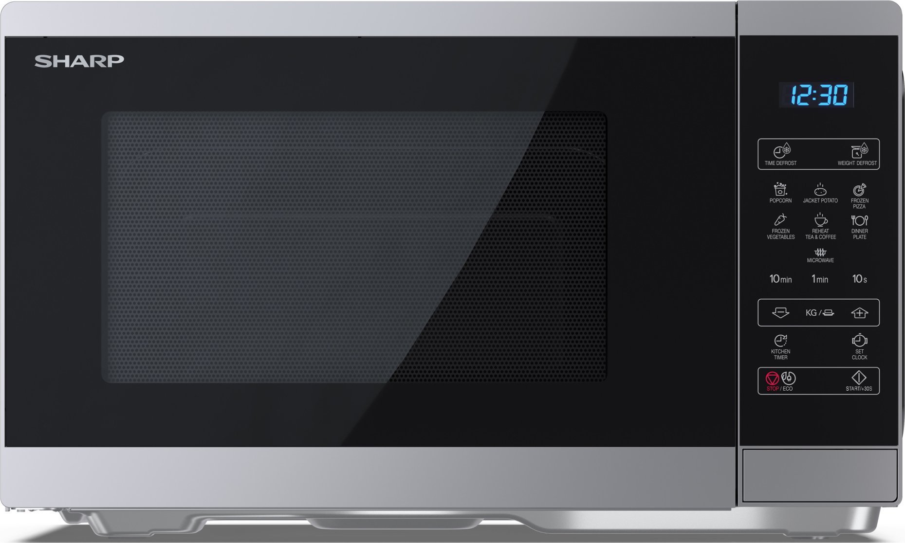 Sharp Sharp Microwave Oven YC-MS252AE-S Free standing 25 L 900 W Silver