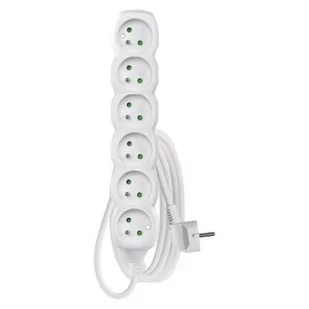 Extension cable 6Z 3m white - Przedłużacze i rozgałęźniki - miniaturka - grafika 1