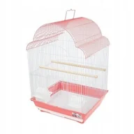 Klatki i wyposażenie dla ptaków - Klatka dla ptak�w, ciemnor�owa, wym. 40.6 x 36 x 58cm - miniaturka - grafika 1