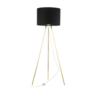UMBERTO BLACK GOLD LAMPA PODŁOGOWA 1 - Lampy stojące - miniaturka - grafika 1