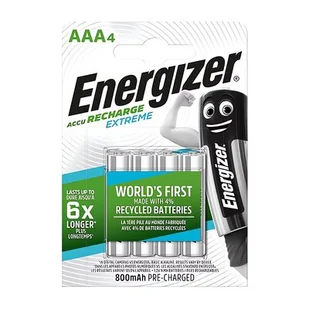 Energizer Akumulator Extreme AAA HR 1,2V 800mAh 4szt - Ładowarki i akumulatory - miniaturka - grafika 1