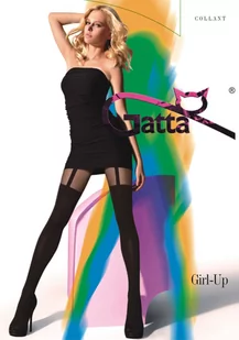 RAJSTOPY GATTA GIRL-UP W 01 (kolor Nero, rozmiar 2) - Rajstopy - miniaturka - grafika 1
