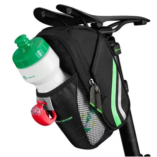 Torba rowerowa RockBros C7-BK sakwa na rower na bidon podsiodłowa pod siodełko Czarna - Sakwy rowerowe - miniaturka - grafika 1