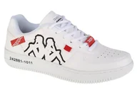 Sneakersy damskie - Kappa Bash OL 242881-1011 damskie sneakersy, białe, rozmiar 36 - miniaturka - grafika 1