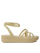 Sandały damskie - Melissa Sandały Melissa Debbie Ad 33997 Beżowy - miniaturka - grafika 1