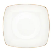 Talerze - Altom MARIAPAULA MODERNA KWADRATOWA GOLD TALERZ PŁYTKI 25CM 5907508131500 - miniaturka - grafika 1