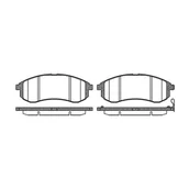 Klocki hamulcowe - RoadHouse Zestaw klocków hamulcowych, hamulce tarczowe 21129.01 - miniaturka - grafika 1