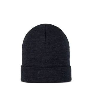 Czapka wełniana Buff Heavyweight Merino Wool Hat Beanie Solid Night Blue - Czapki damskie - miniaturka - grafika 1
