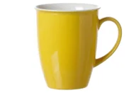 Kubki - Żółty kubek do kawy Doppio 355ml - miniaturka - grafika 1