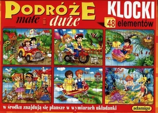 Adamigo Klocki 48 elementów - Klocki - miniaturka - grafika 1
