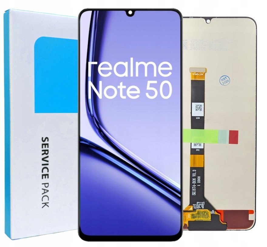 Wyświetlacz do Realme Note 50 Ekran LCD Oryginał Zila RMX3834 5904858382033