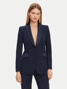 Rinascimento Marynarka CFC0123105003 Granatowy Regular Fit - Marynarki i żakiety damskie - miniaturka - grafika 1