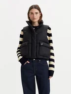 Kamizelki damskie - Levi's Kamizelka puchowa w kolorze czarnym - miniaturka - grafika 1