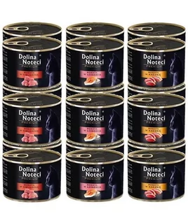 Dolina Noteci Premium dla kota Mix Smaków 24x185g - Mokra karma dla kotów - miniaturka - grafika 1